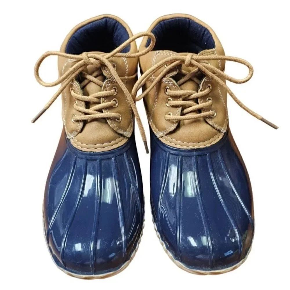 Tommy Hilfiger Rain Snow TWHEAT-T  Boots Low Cut Blue Size 6 M